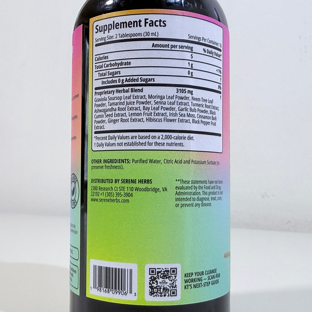Serene Herbs Soursop Bitters, 16 fl oz, Best By 12/2027