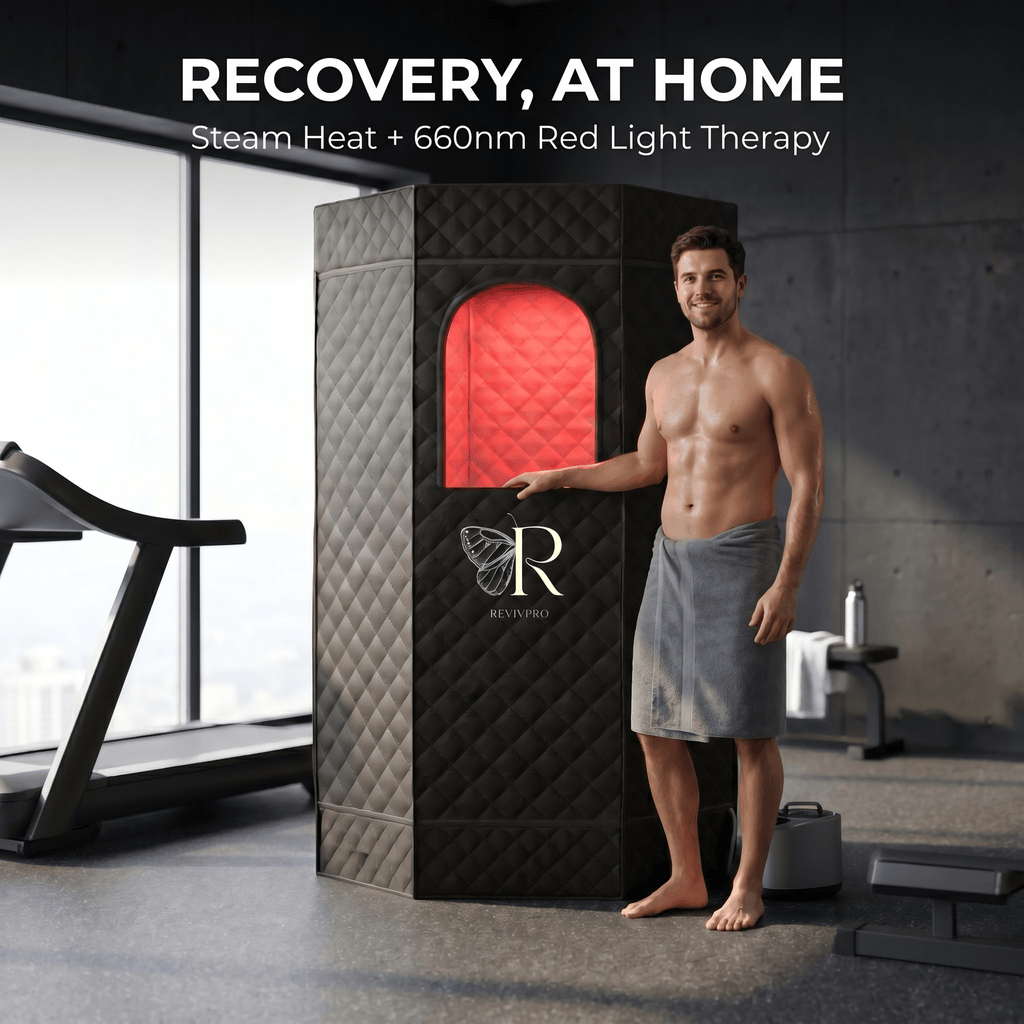 Red Light Therapy Steam Sauna | RevivPro